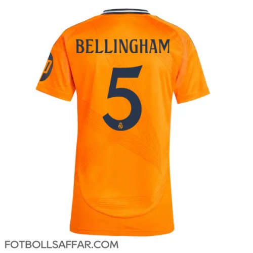 Real Madrid Jude Bellingham #5 Bortatröja Dam 2024-25 Kortärmad